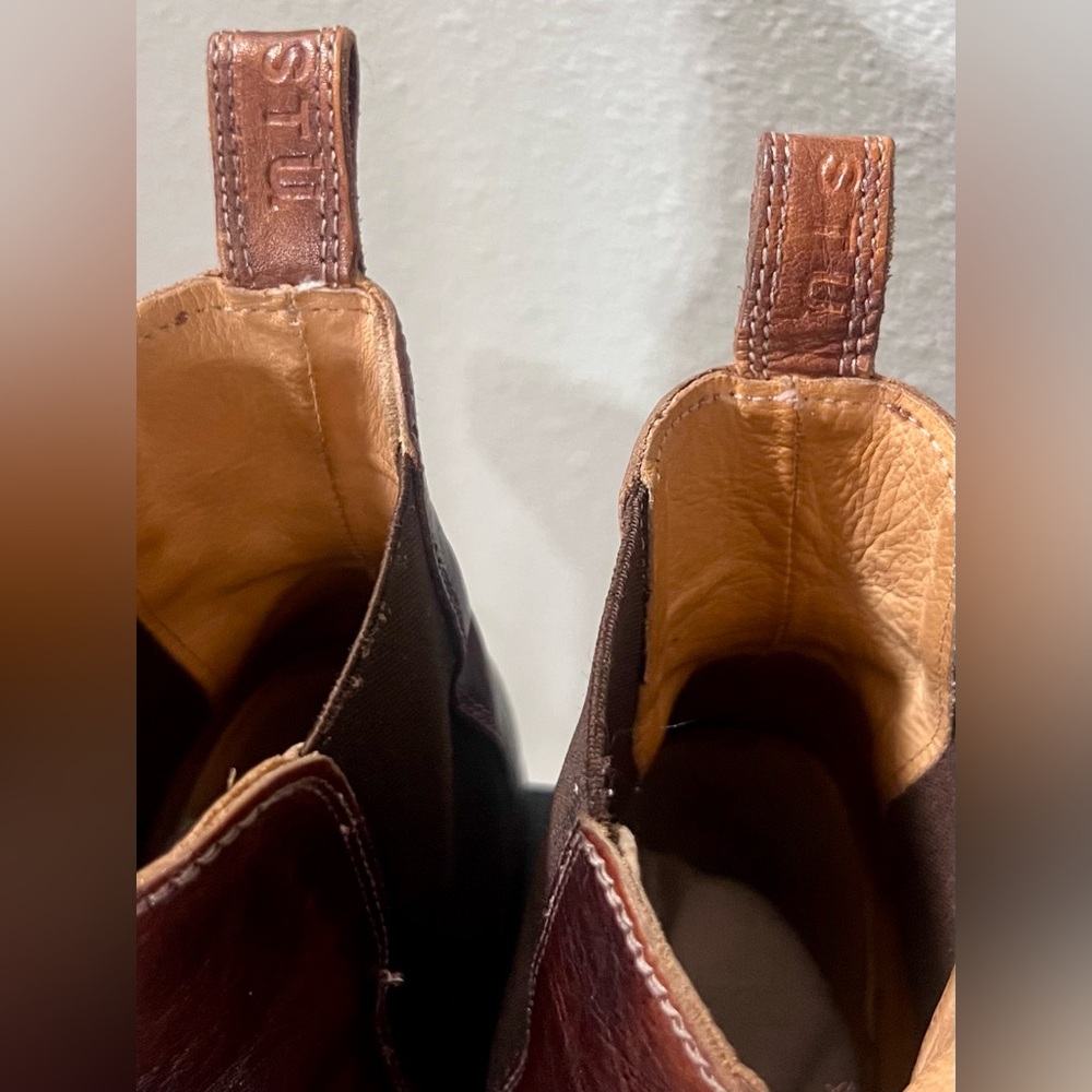 BED|STU Nandi Rustic Brown Leather Chelsea Boots Winter Outdoor Quality Classic - Picture 7 of 16